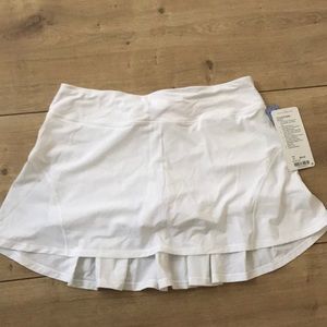 Lululemon Tennis Skirt white